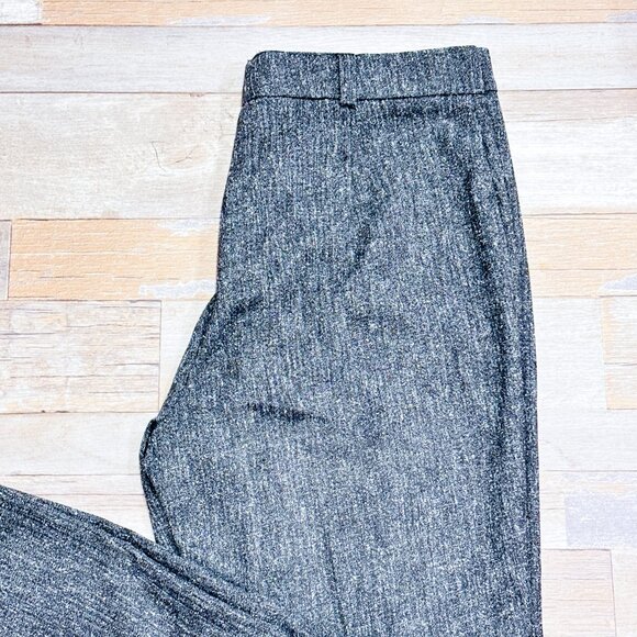 CAZZA PETITE Grey Straight-Leg Dress Pants | Size 14P * - Picture 2 of 8